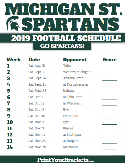 PARKING: Michigan State Spartans vs. Indiana Hoosiers Tickets | 28th ...